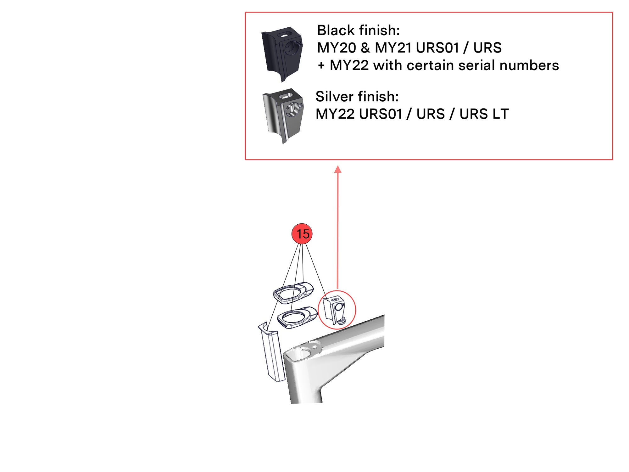 Seatpost Clamp - No 25 | BMC | spare parts | Parts, Parts | Spare Parts