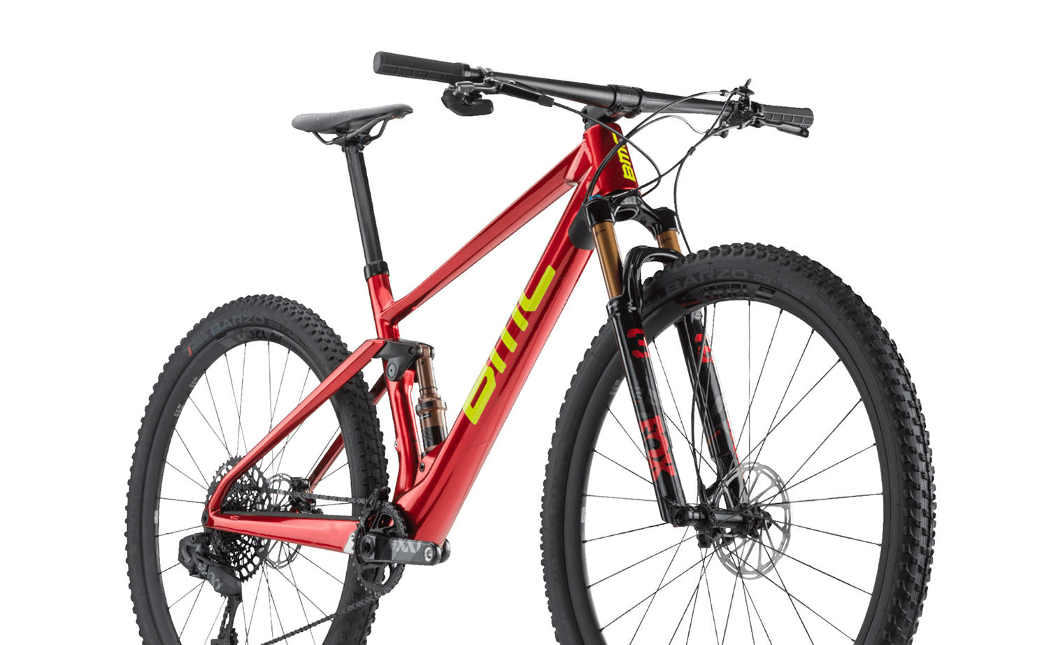 BMC Bikes | Fourstroke 01 ONE RED / GREEN