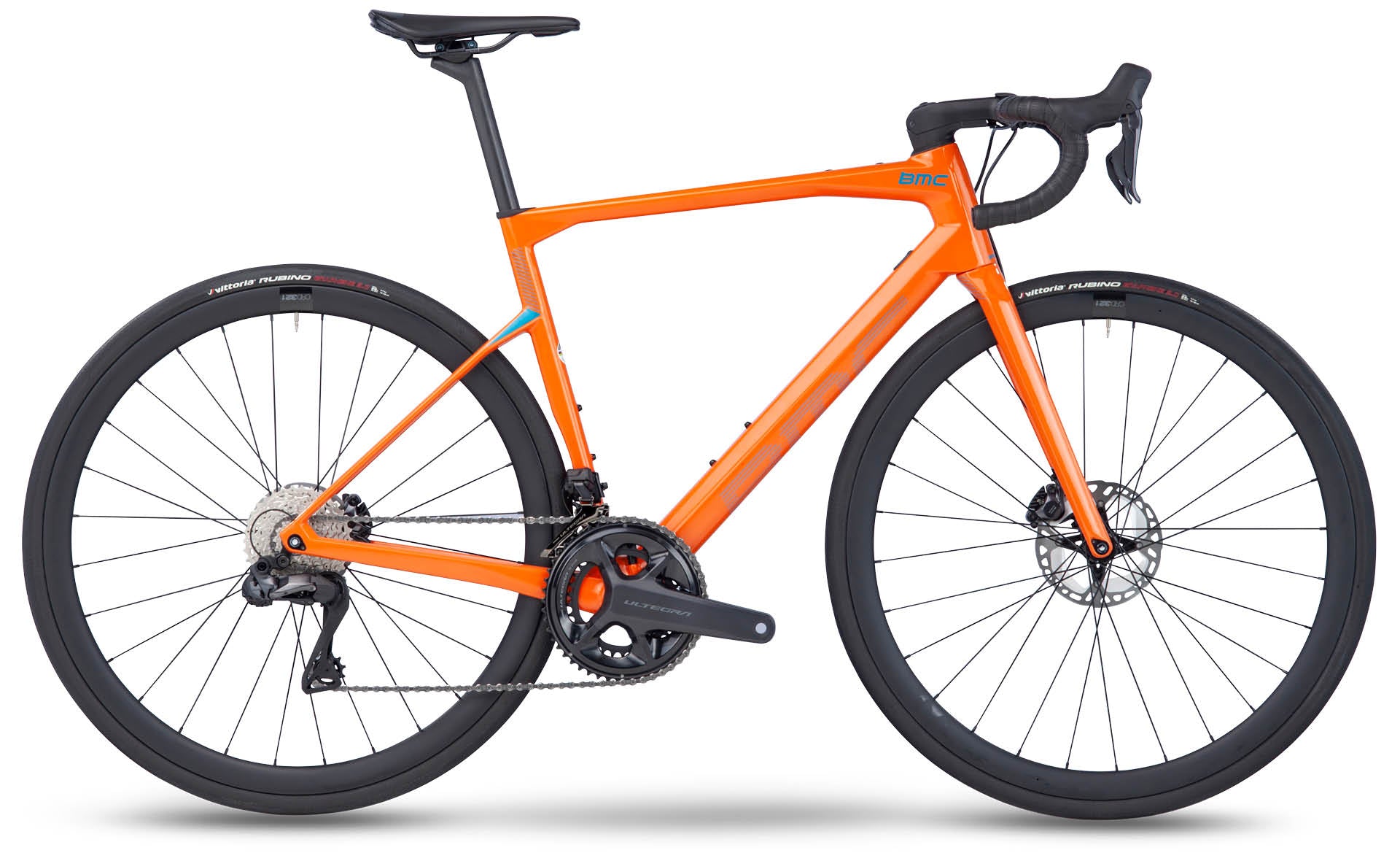 BMC Bikes | Roadmachine ONE APRICOT / PETROL BLUE